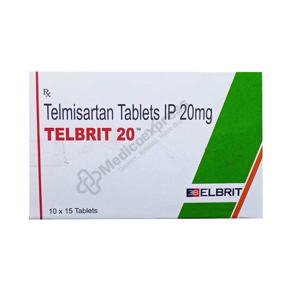 Telbrit 20mg Tablet 15's