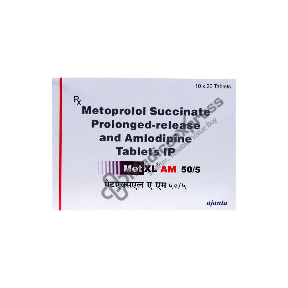 Met Xl Am 50/5 Tablet 20's