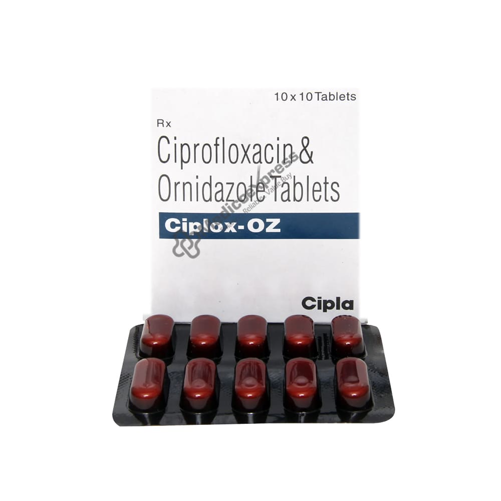 Ciplox OZ Tablet 10's