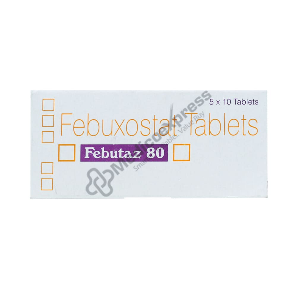 Febutaz 80 Tablet 10's