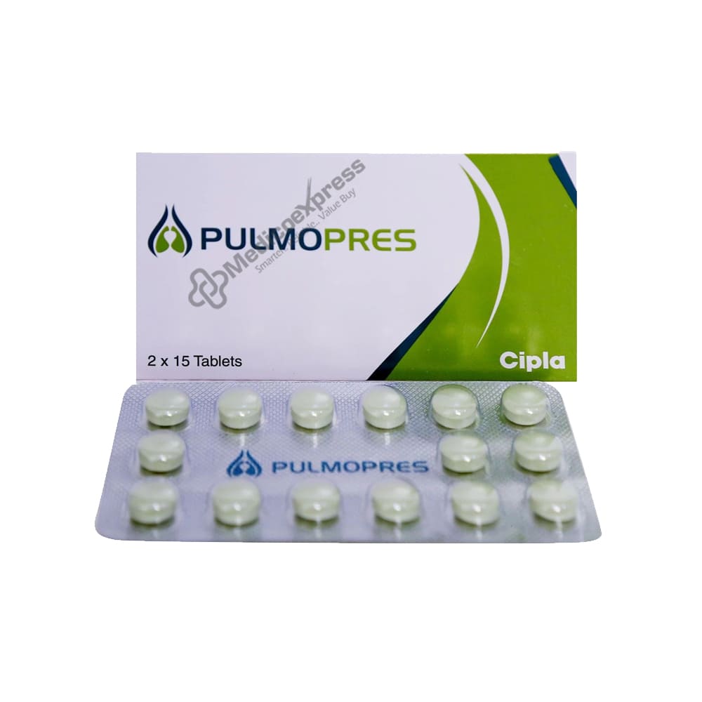 Pulmopres Tablet 15's