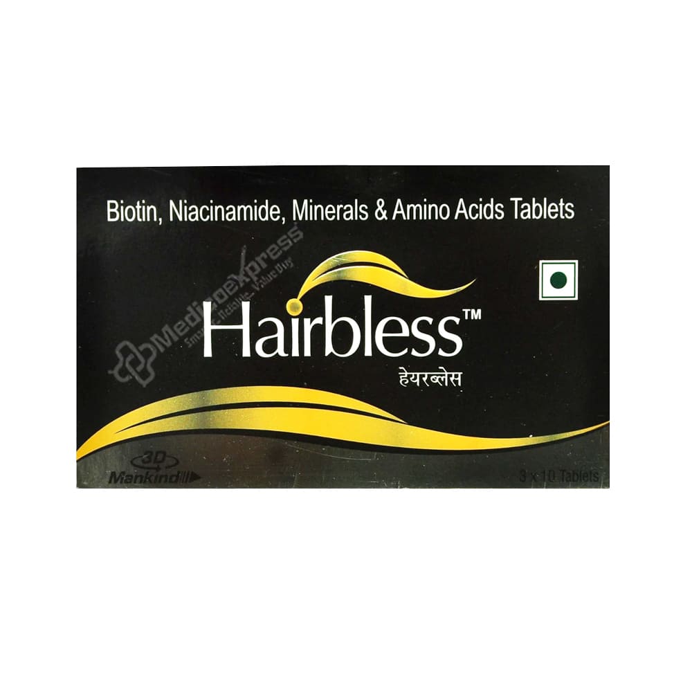 Hairbless Tablet 10's