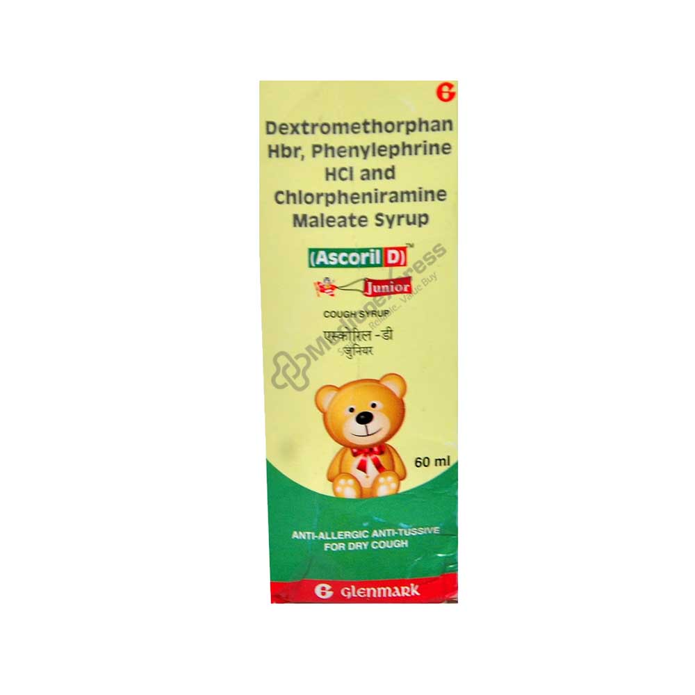 Ascoril D Junior Syrup 60 ml