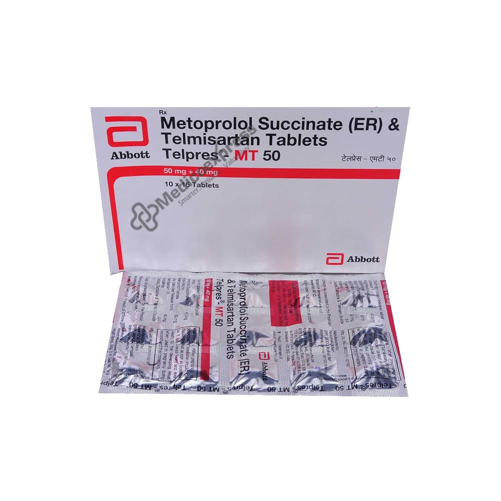 Telpres-MT 50 gm Tablet 15's