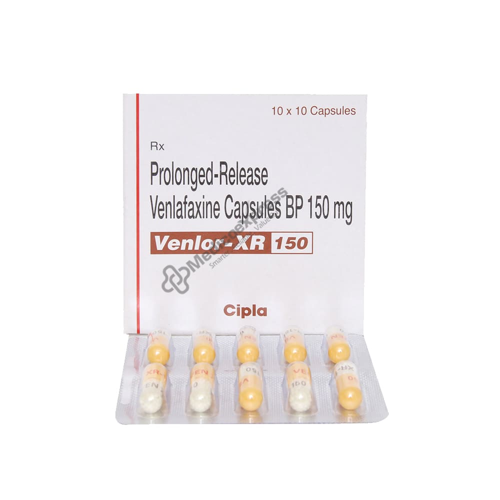 Venlor XR 150 Capsule 10's