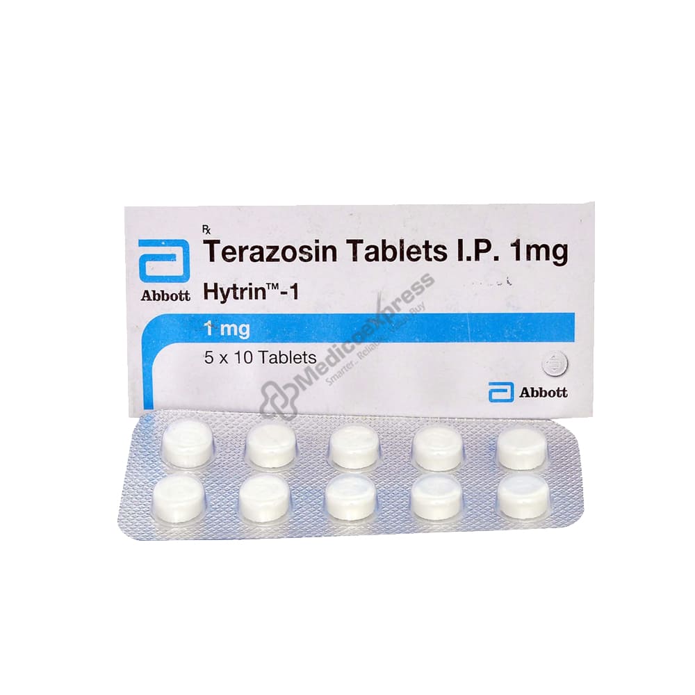 Hytrin 1mg Tablet 10's