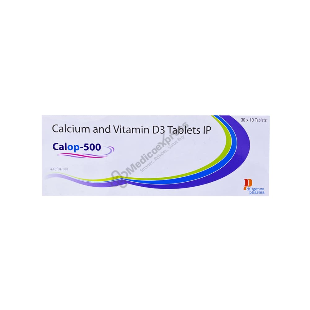 Calop 500mg Tablets 10'S