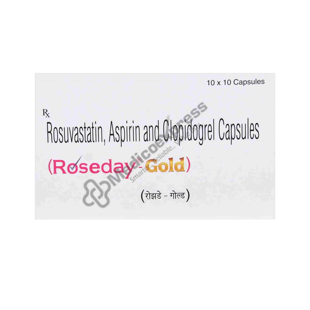 Roseday Gold Capsule 10's