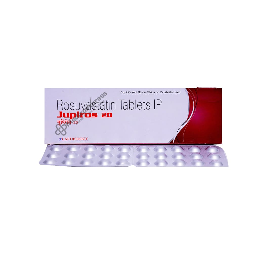 Jupiros 20mg Tablet 15's