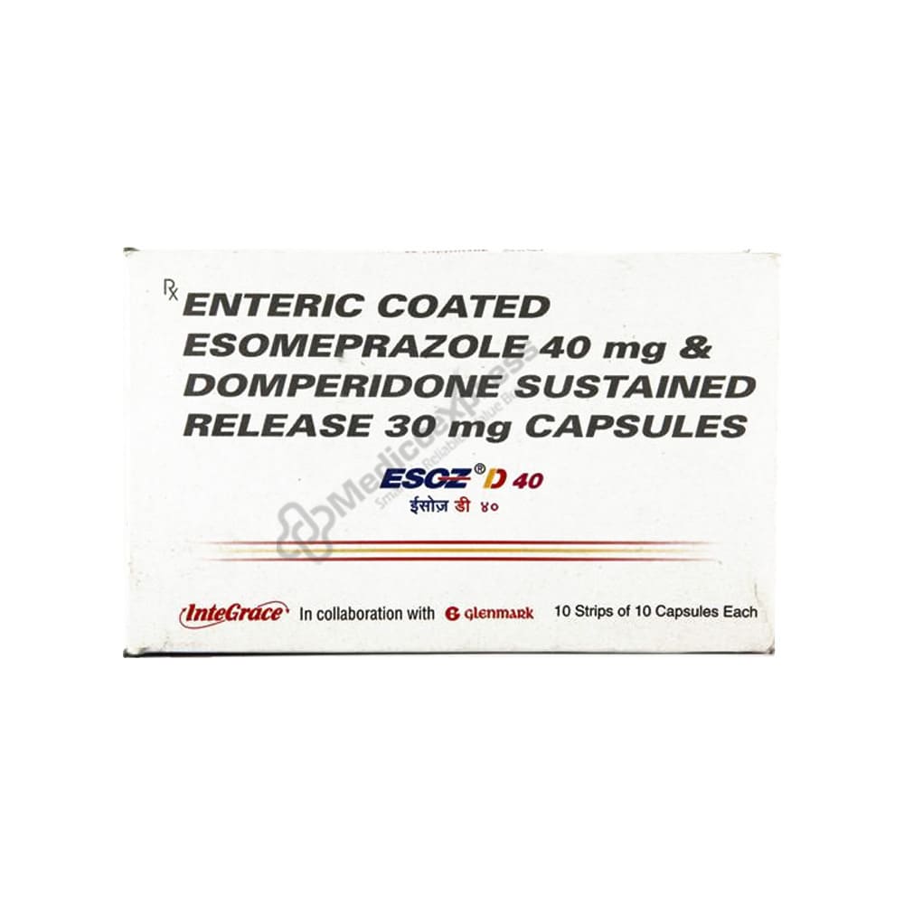 Esoz D 40mg Capsule 10's