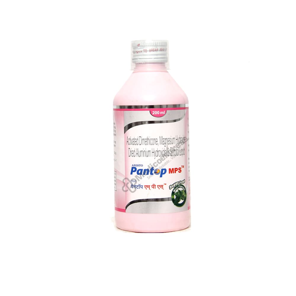 Pantop Mps Sugar Free Mint Flavour Syrup 200ml