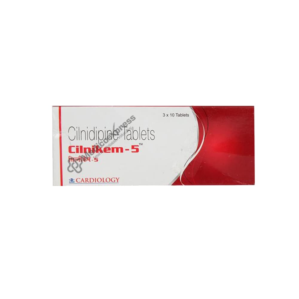 Cilnikem Beta 5 mg Tablet 10 's