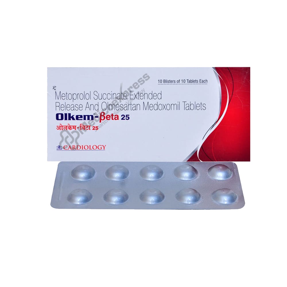 Olkem Beta 25 Tablet 10's