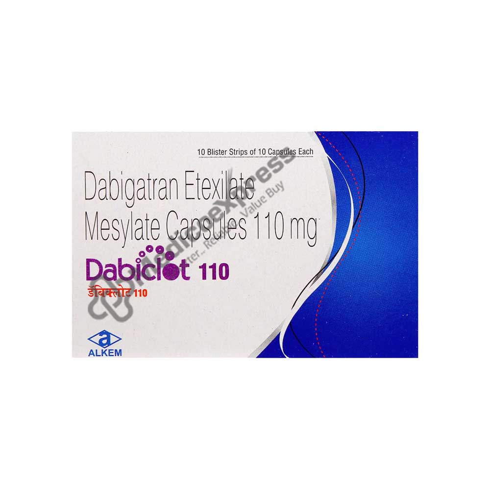Dabiclot 110mg Capsule 10's