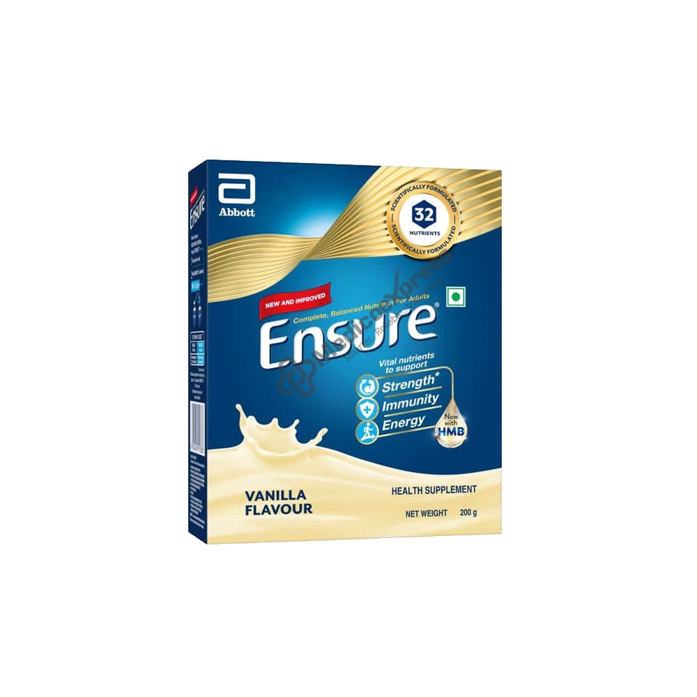 Ensure Vanilla Flavour Powder, 200 gm Refill Pack