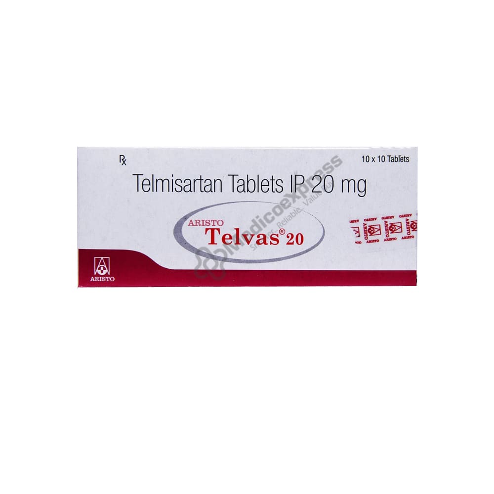 Telvas 20 Tablet 10's