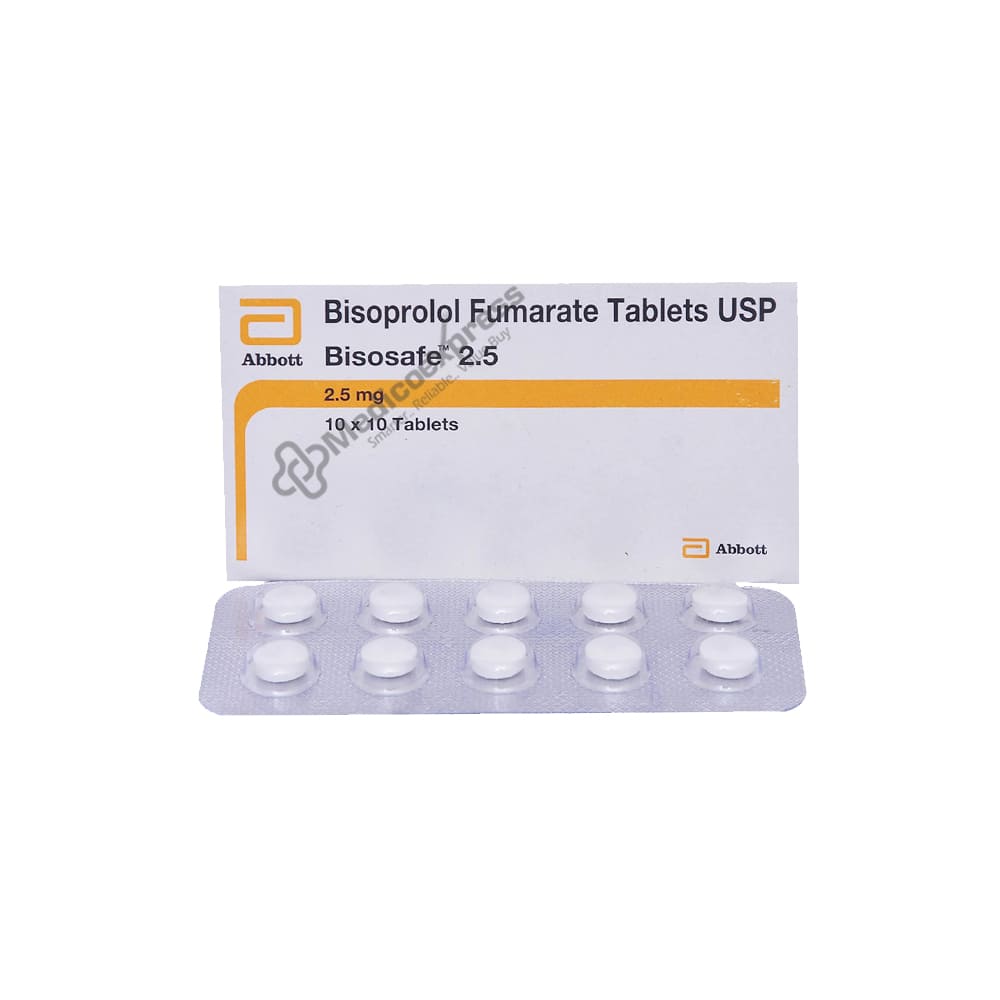 Bisosafe 2.5 Tablet 10's