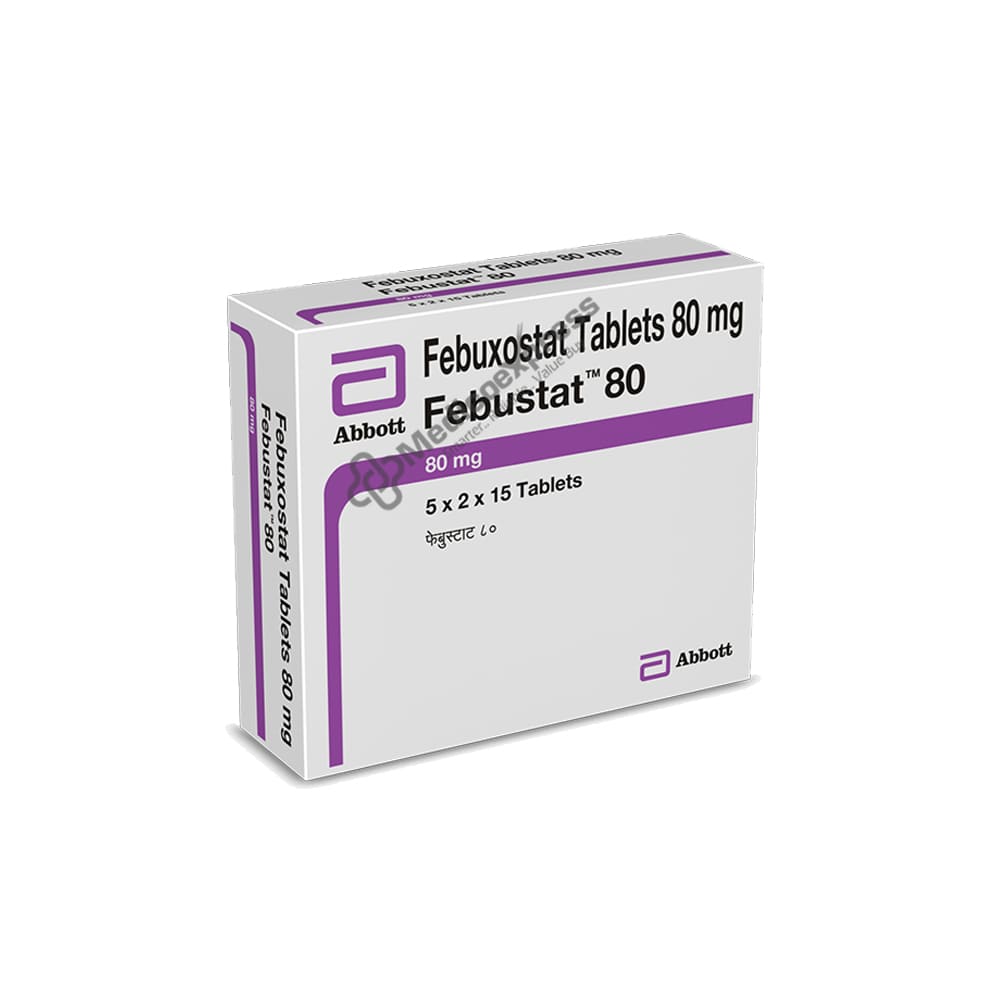 Febustat 80mg Tablet 15's