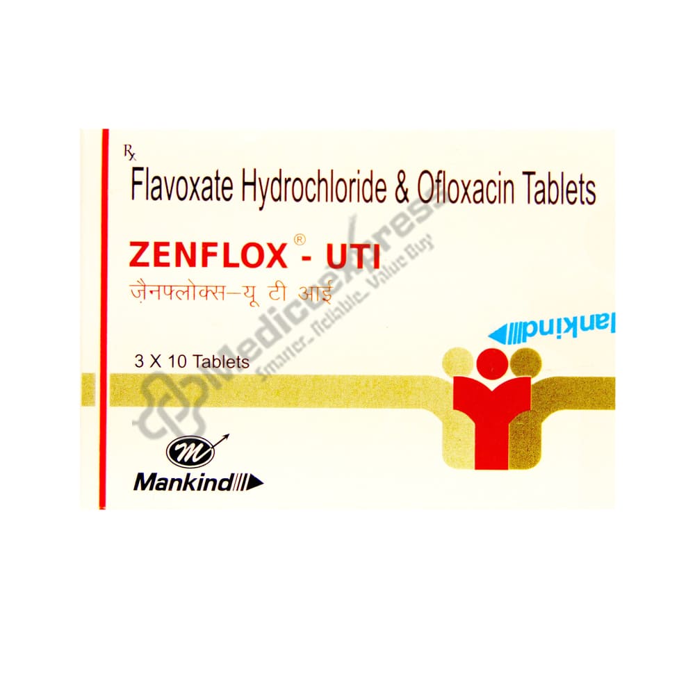 Zenflox Uti Tablet 10's