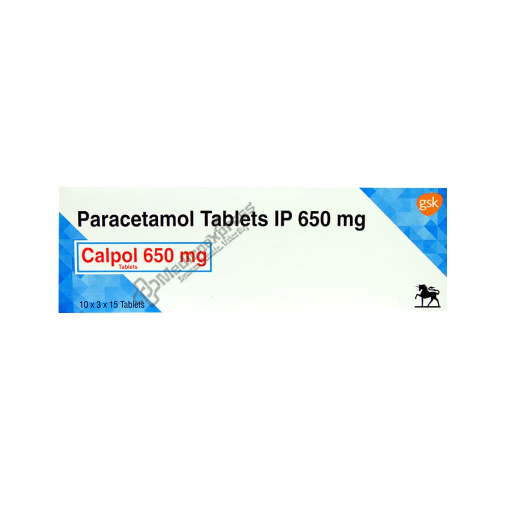 Calpol 650mg Tablet 15's