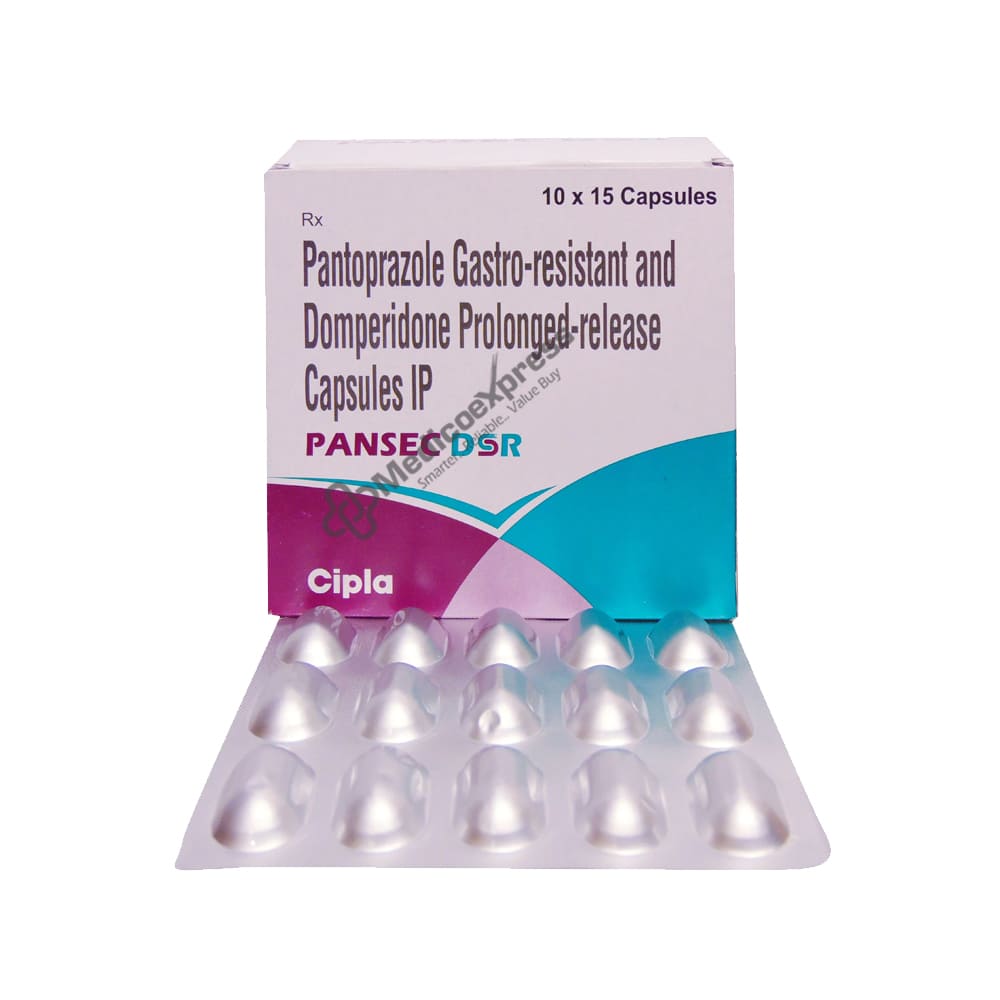 Pansec DSR Capsule 15's