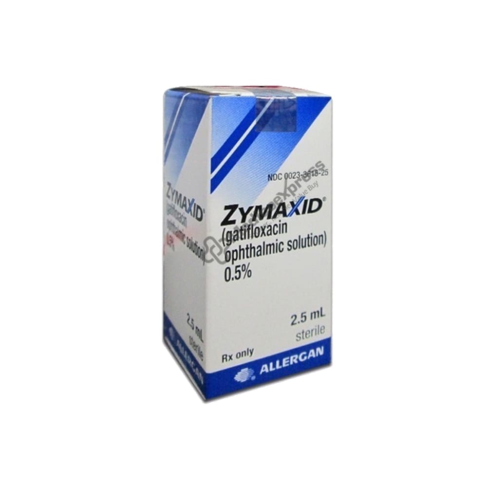 Zymaxid 0.5% Eye Drops 2.5ml