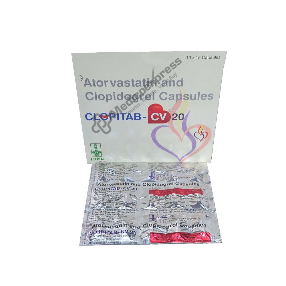 Clopitab Cv 20mg Capsule 15's