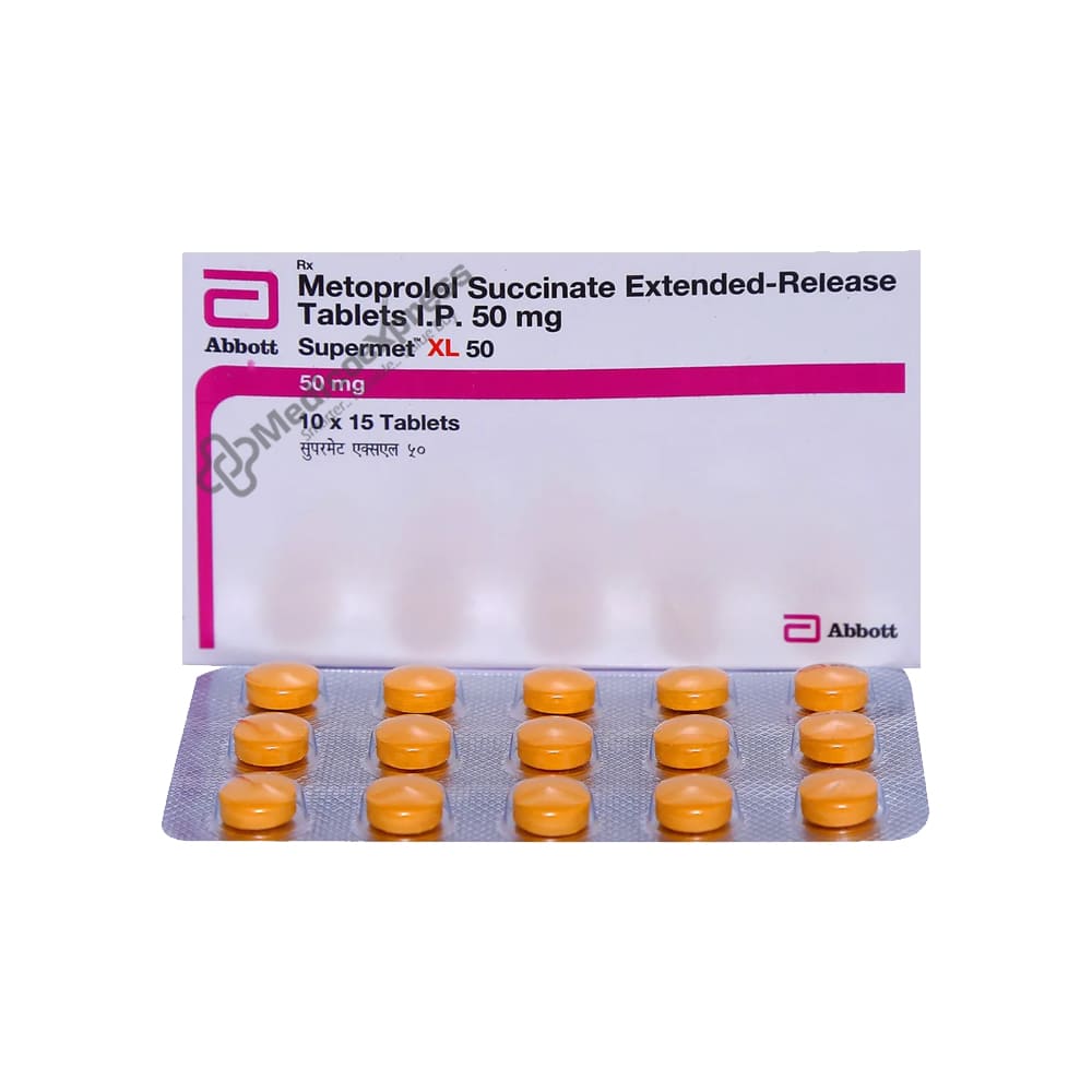 Supermet XL 50 mg Tablet 15's