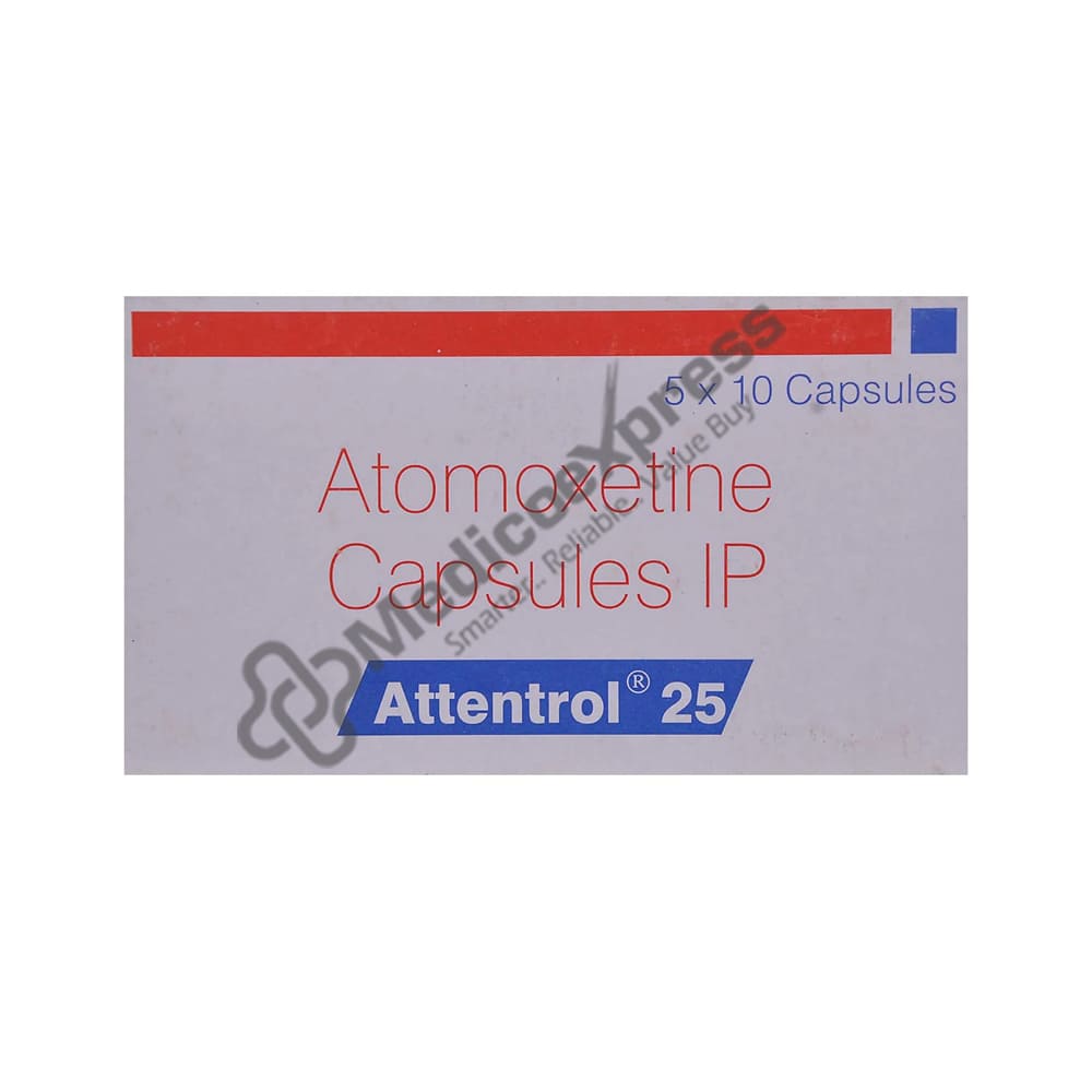 Attentrol 25mg Capsule