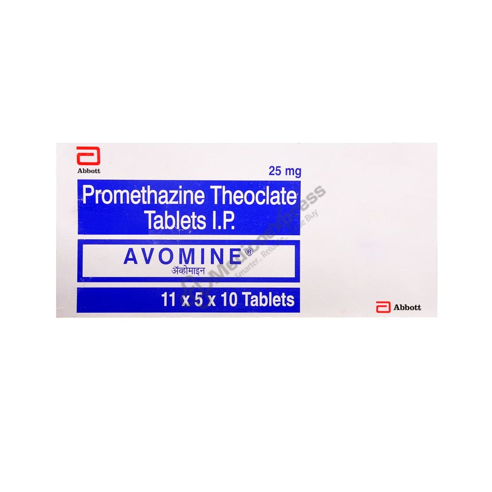 Avomine 25 Tablet 10's