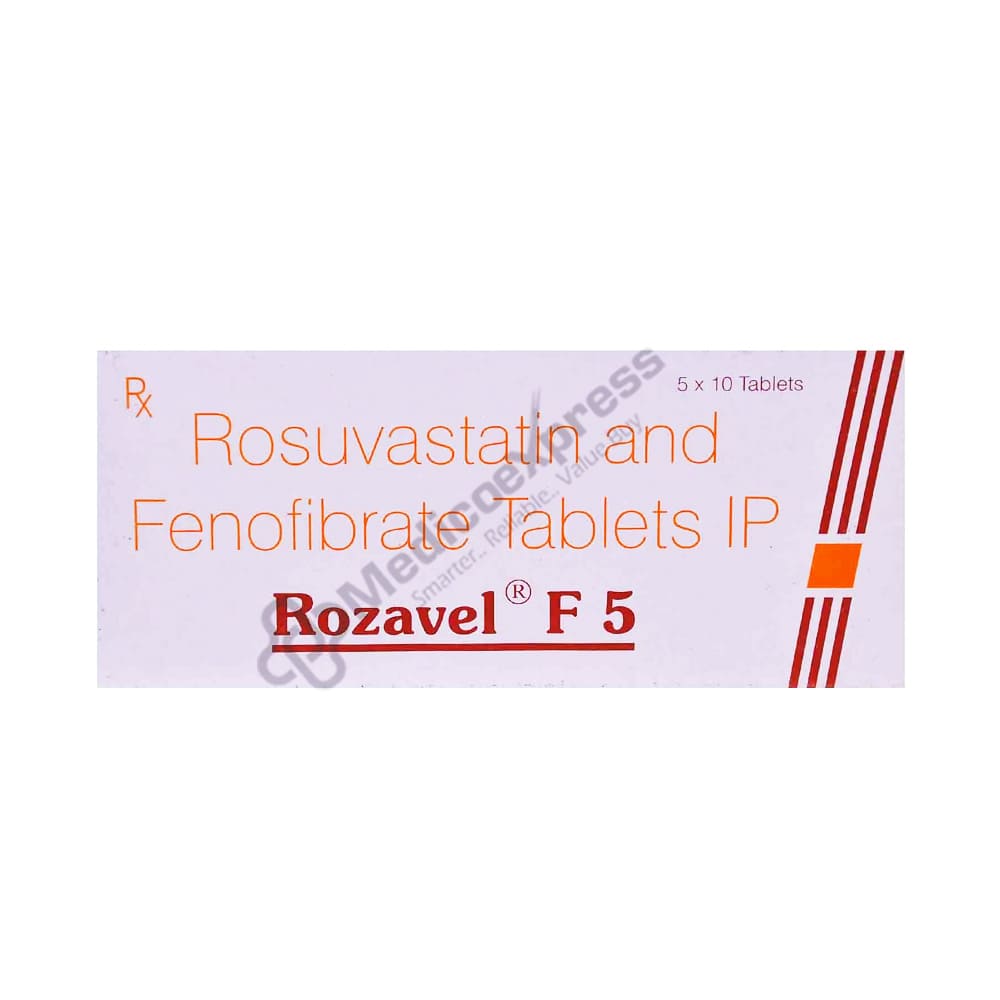 Rozavel F 5 Tablet 10's
