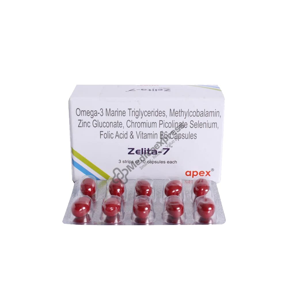 Zelita 7 Soft Gelatin Capsule 10's