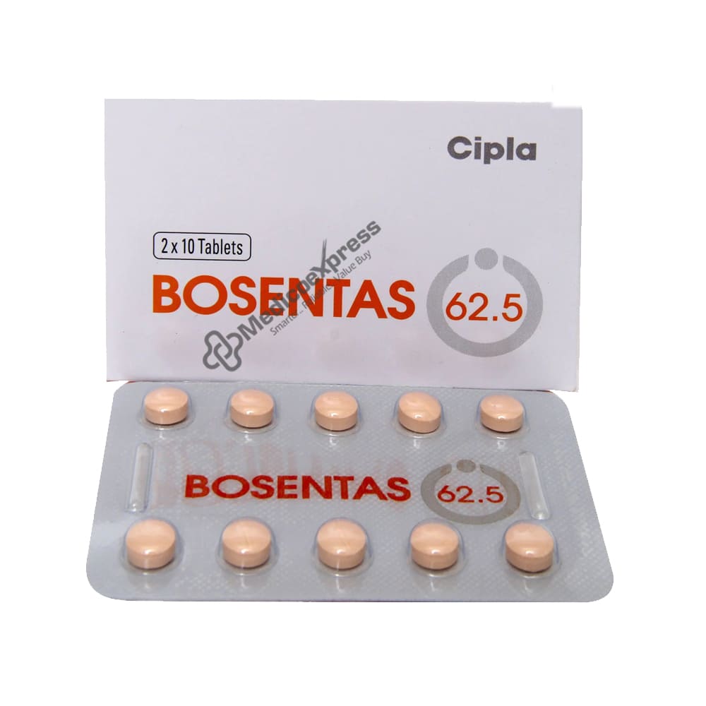 Bosentas 62.5 Tablet 10's
