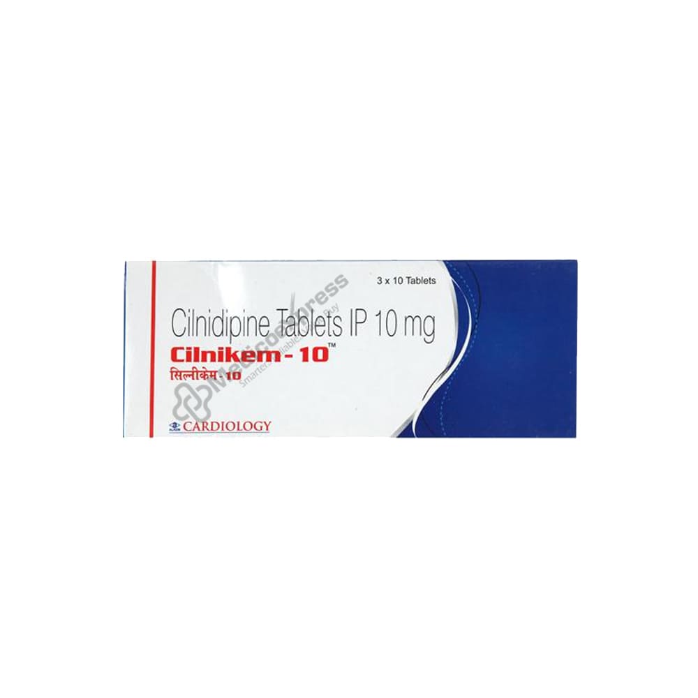 Cilnikem 10mg Tablet 10's