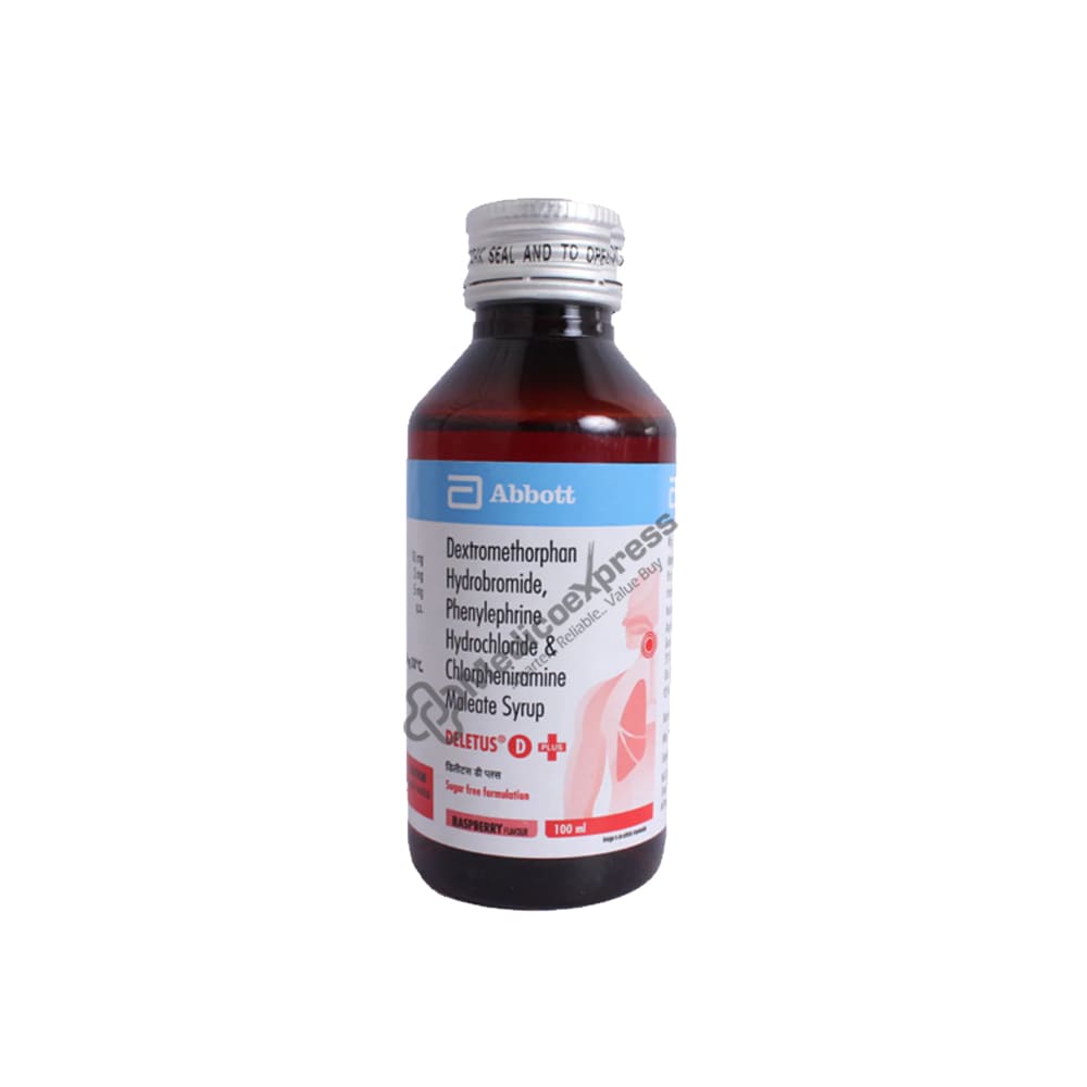 Deletus D Plus Syrup 100ml