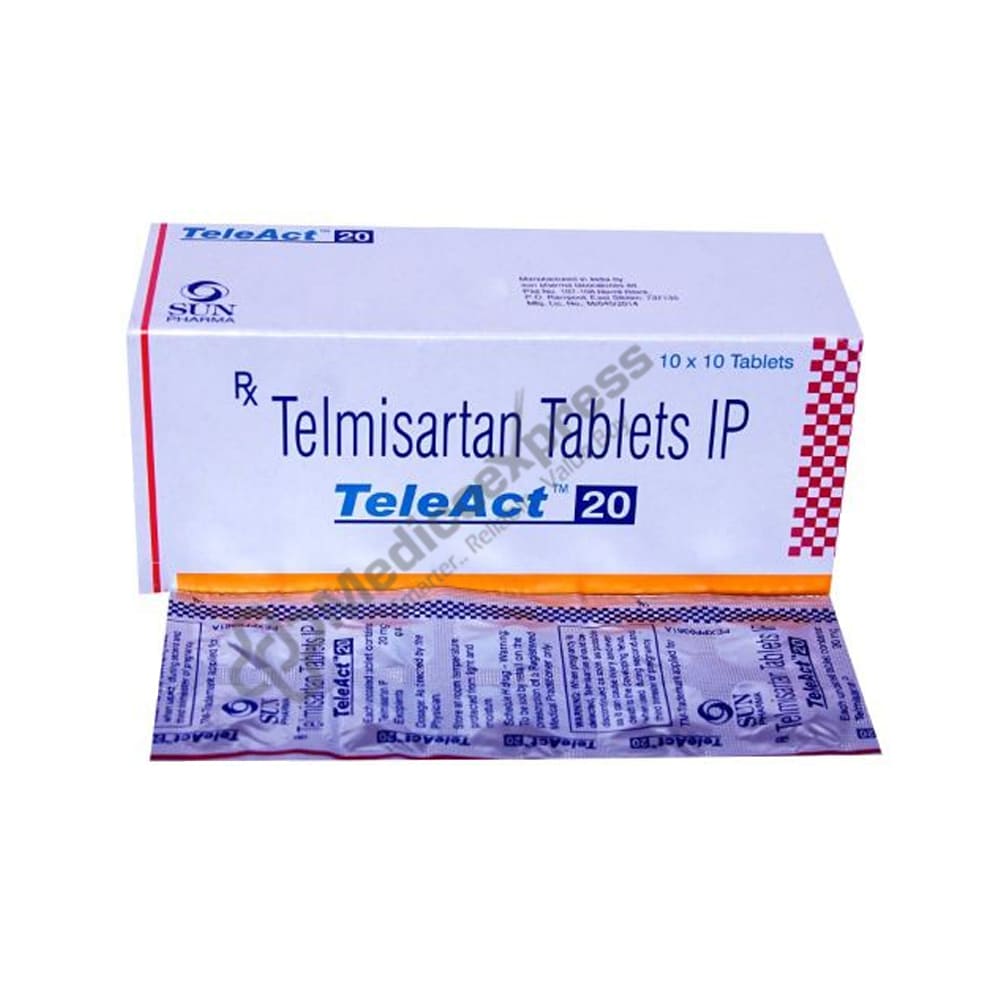 Teleact 20 Tablet 10's