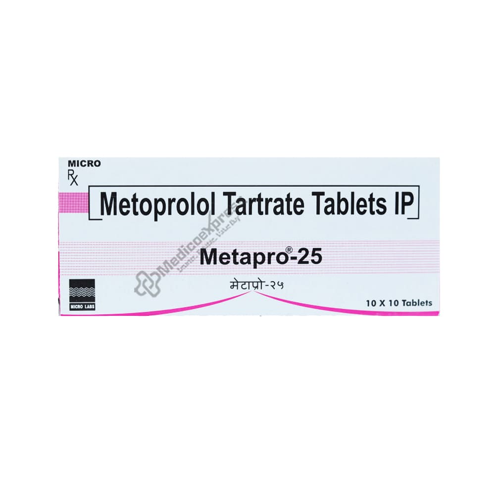 Metapro Xl 25mg Tablet 15's