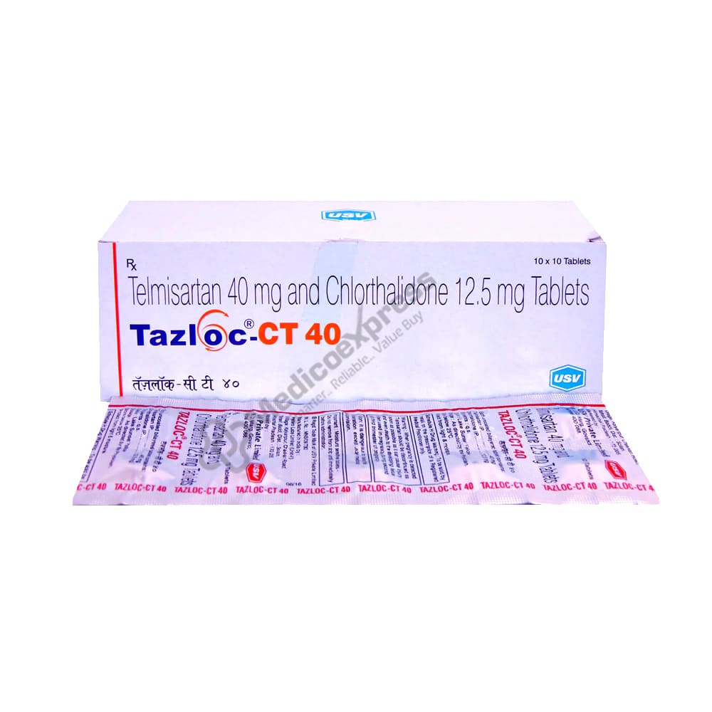 Tazloc ct 40 tablet 10's