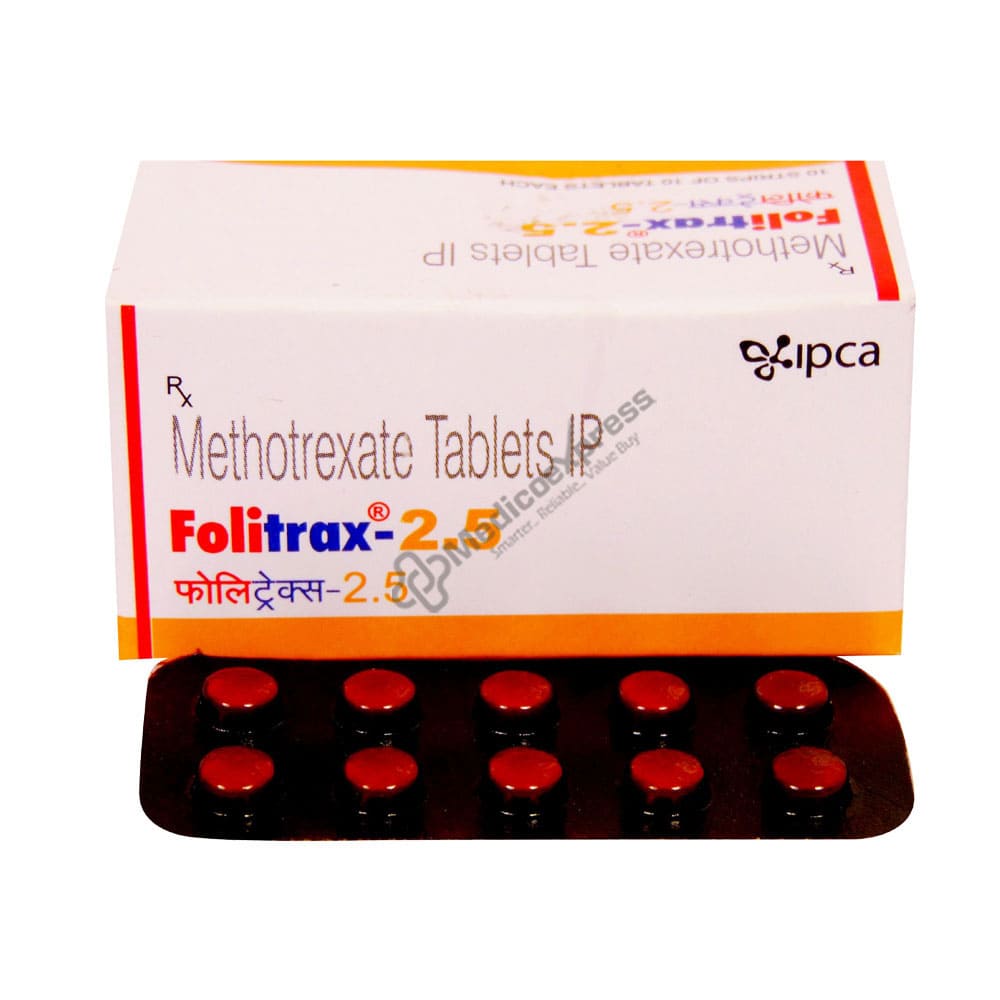 Folitrax 2.5 Tablet 10's