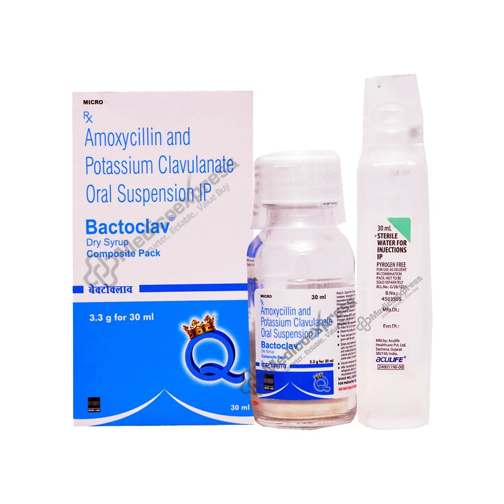 Bactoclav Dry Syrup 30ml