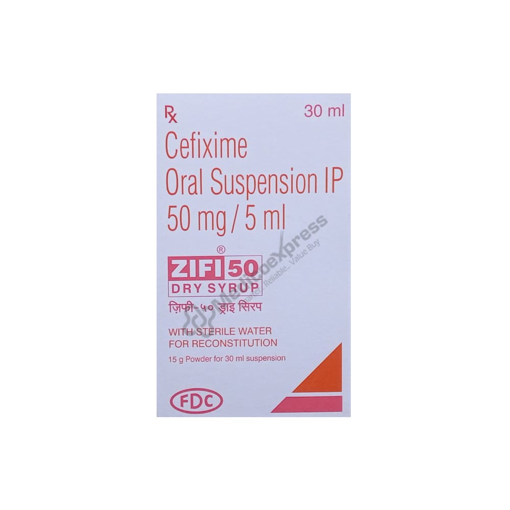 Zifi 50mg Dry Syrup 50ml