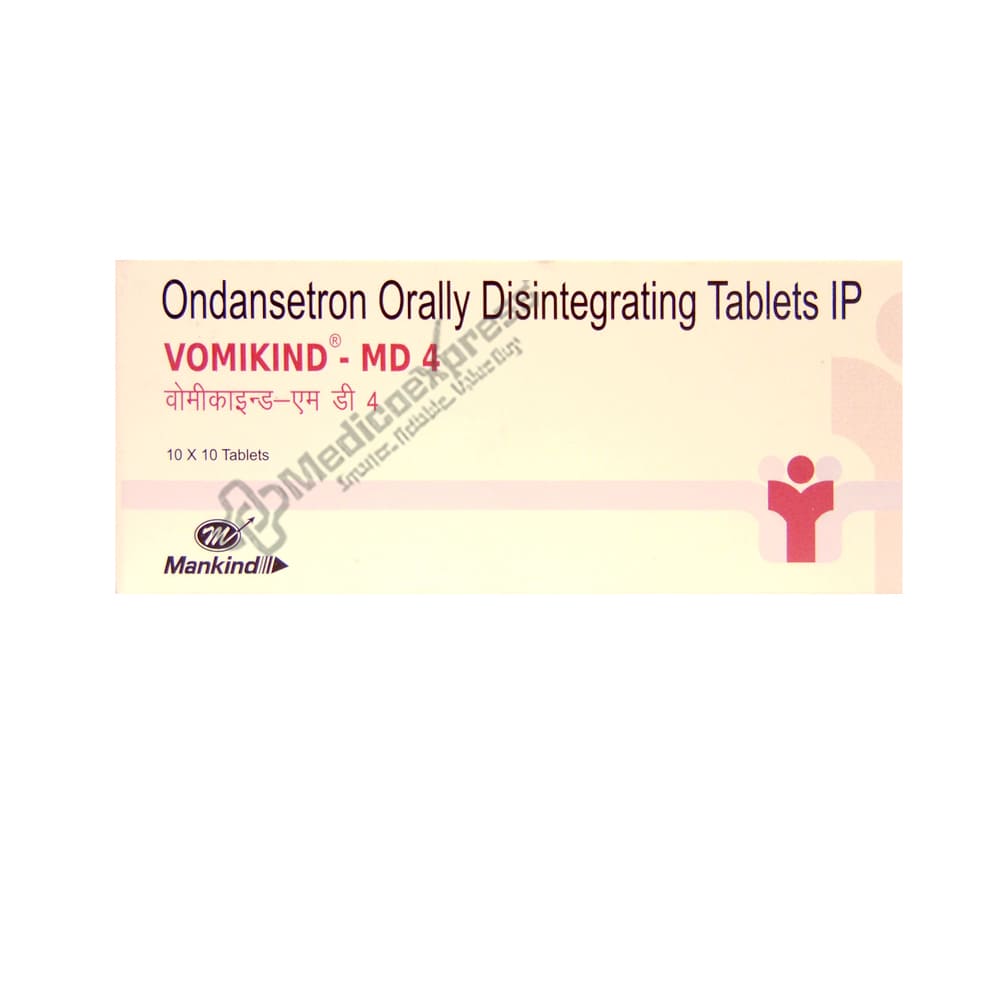 Vomikind Md 4 Tablet 10's