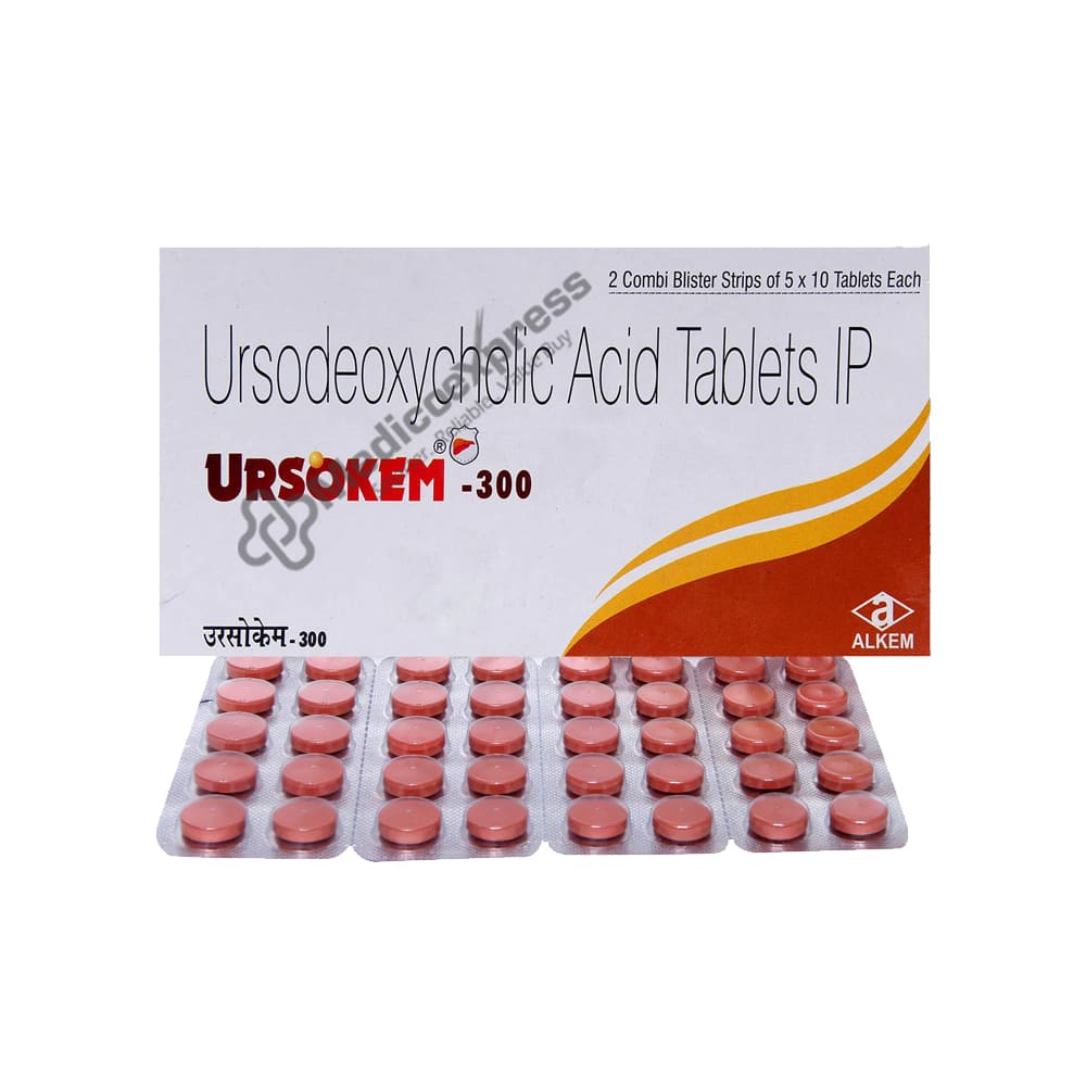 Ursokem 300 Tablet 10's