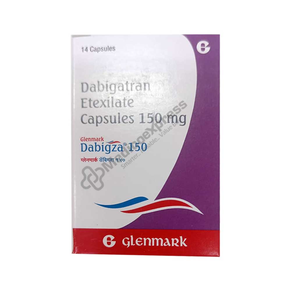 Dabigza 150 mg Capsule 14's
