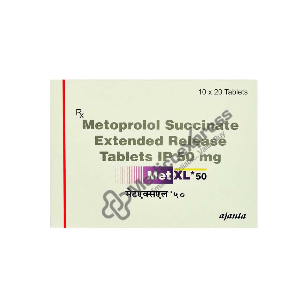 Met Xl 50 Tablet 20's