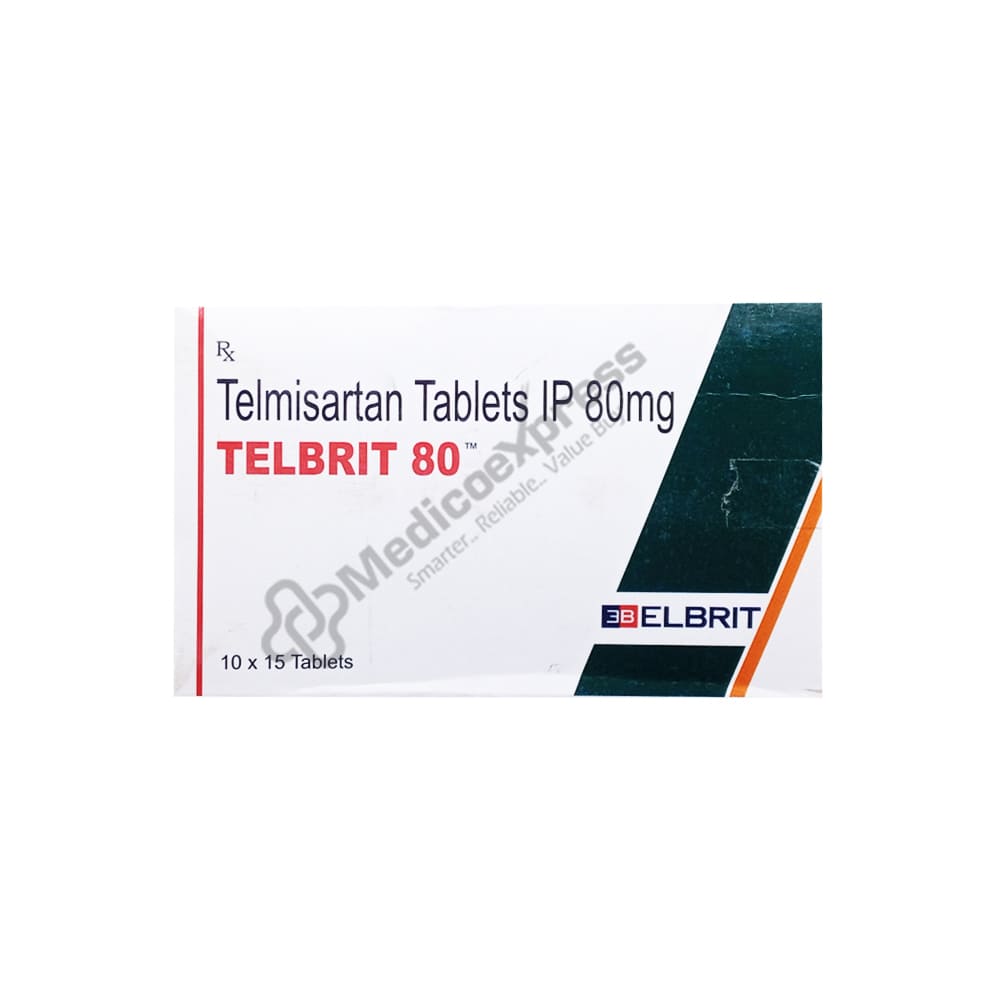 Telbrit 80mg Tab 15's