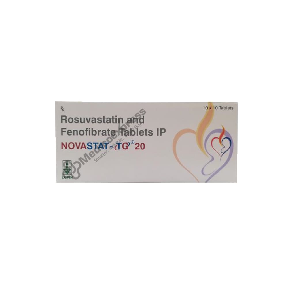 Novastat Tg 20mg Tablet 10's