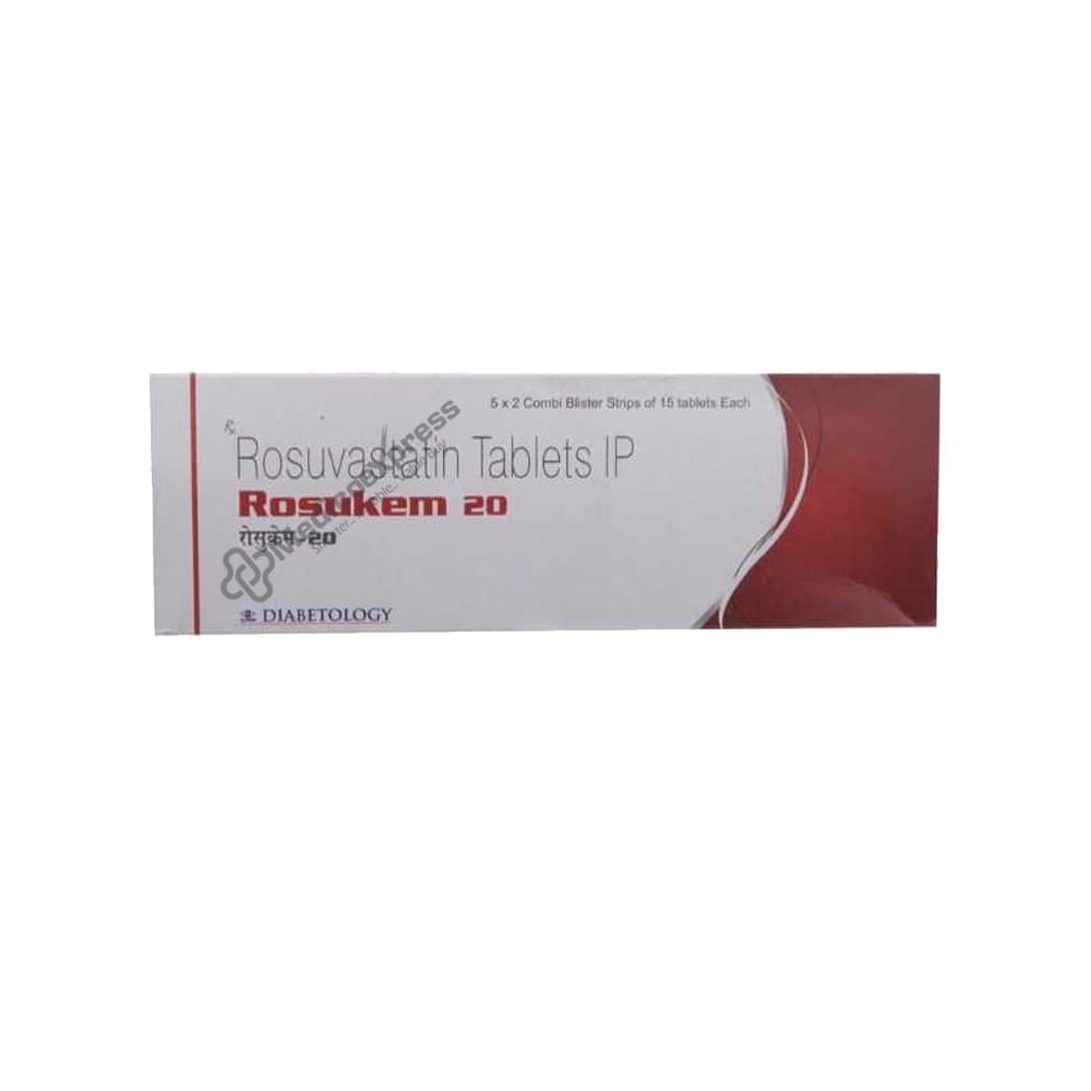 Rosukem 20mg Tablet 15's