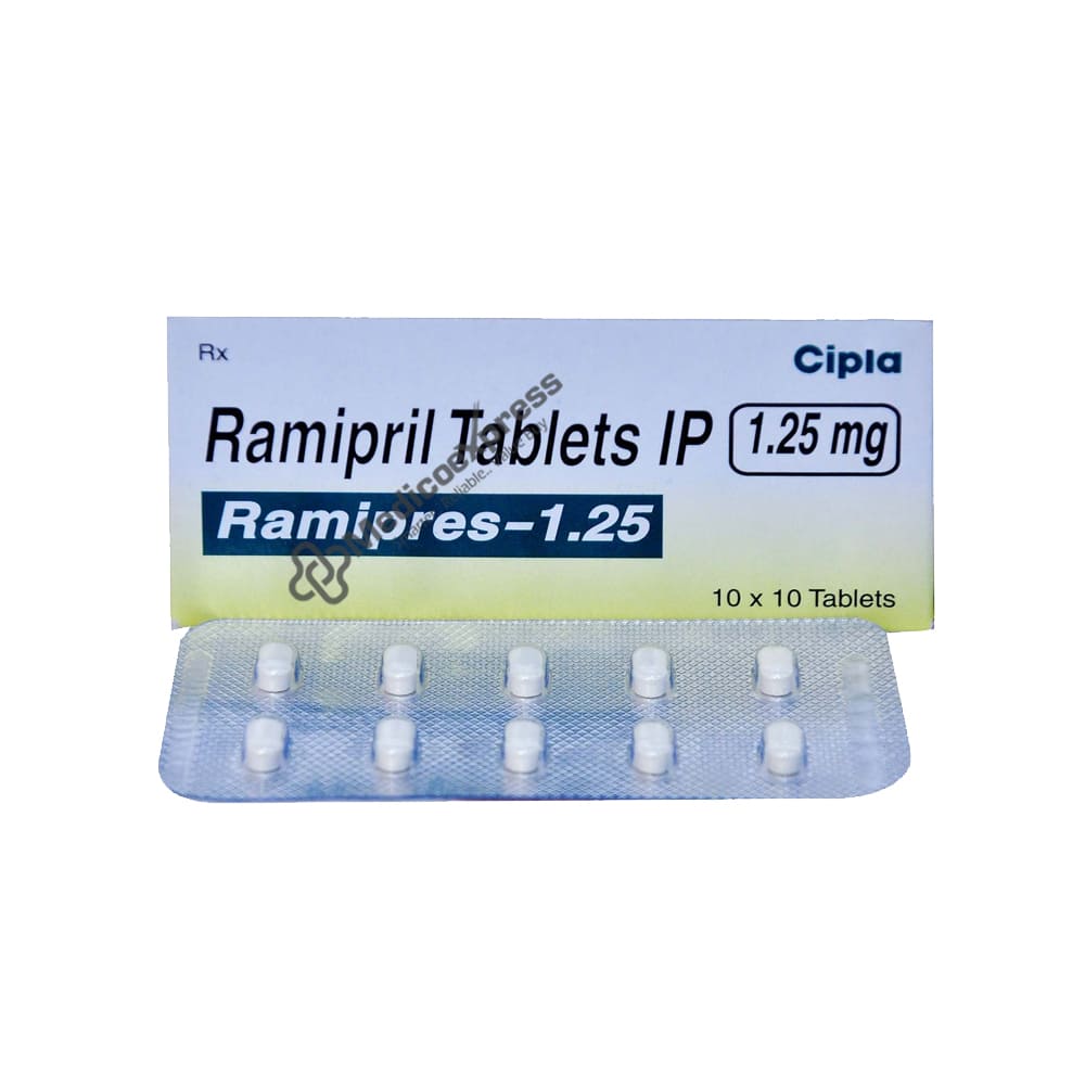 Ramipres 1.25mg Tablet 10's