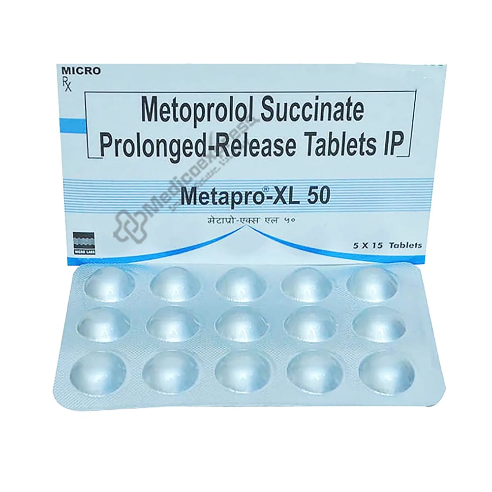 Metapro Xl 50 Tablet 15's